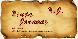 Minja Jaramaz vizit kartica